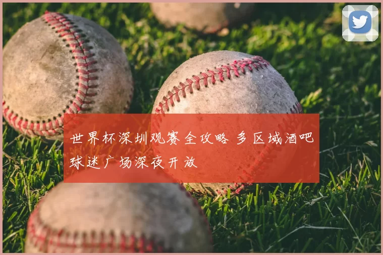 世界杯深圳观赛全攻略 多区域酒吧球迷广场深夜开放